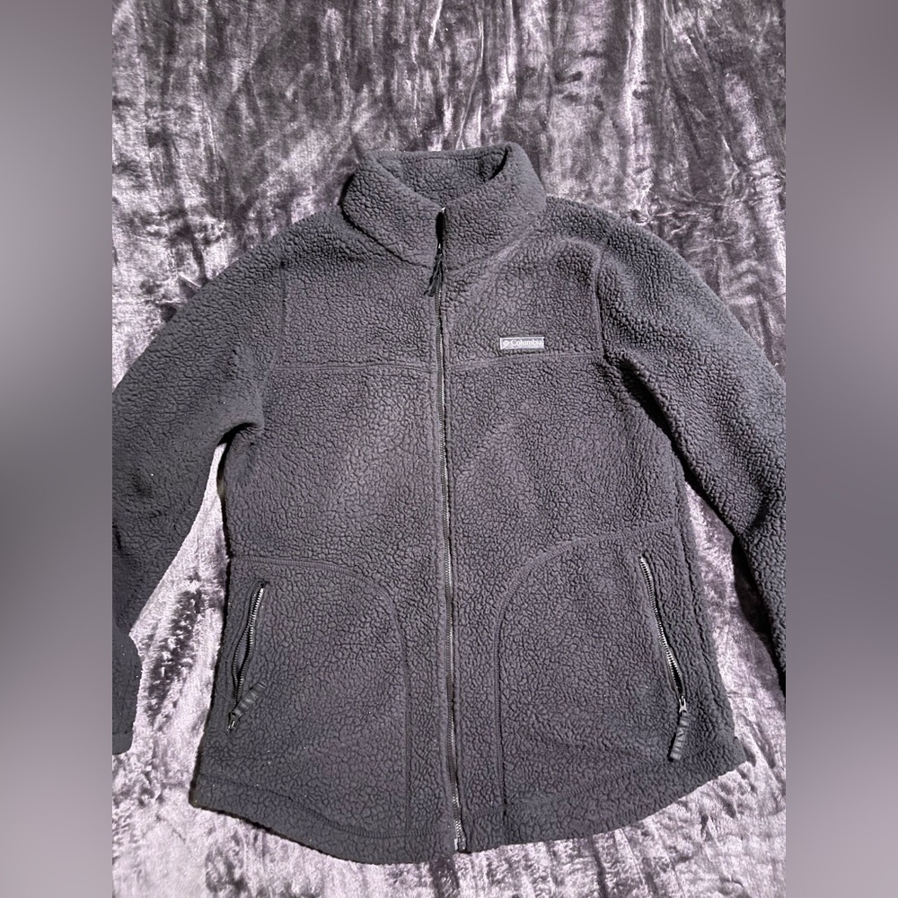 Columbia Women’s Large West Bend Sherpa Fleece Full Zip